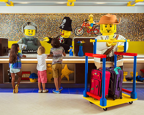 Legoland Florida hotel lobby