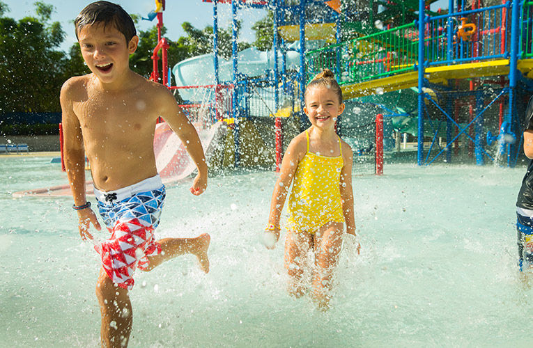 Legoland Florida Joker Soaker waterpark kids