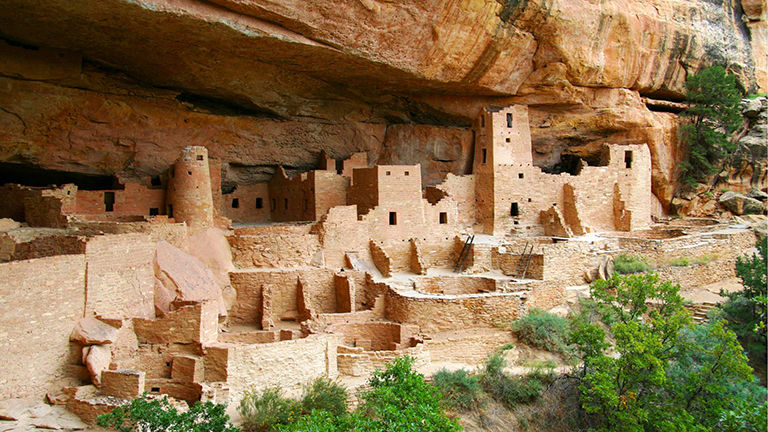 Mesa Verde national park.