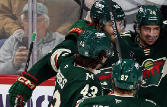 MN Wild Hockey Players