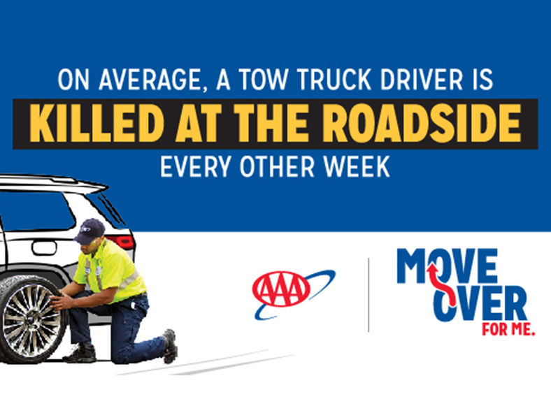 Move Over For Me Tow Truck