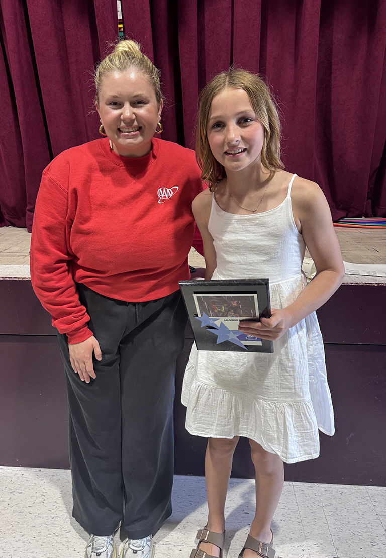 AAA Safety Patrol Award winner.