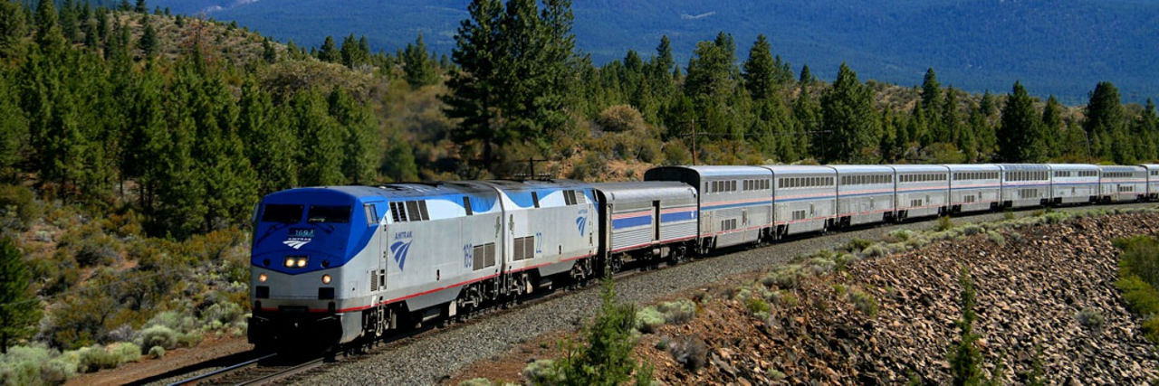 Amtrak Empire Builder Train