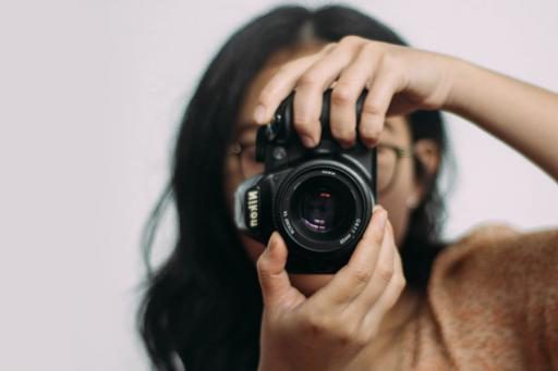 Taking a Passport Photo with a Camera
