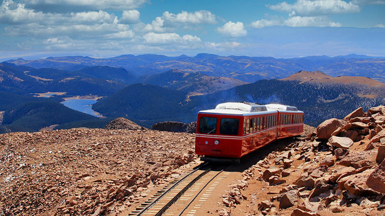 Pikes Peak, Cog rail.