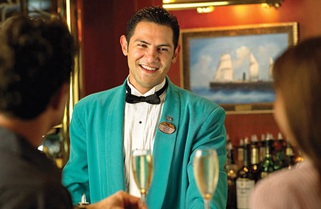Champagne curated by Master Sommelier served aboard Princess Cruises.