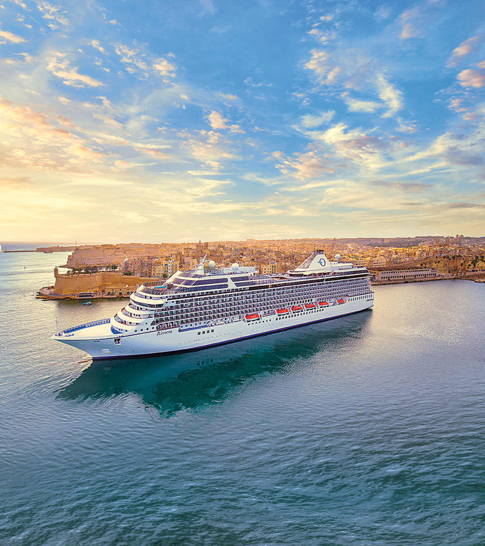 Riviera Mediterranean Valetta cruise ship.