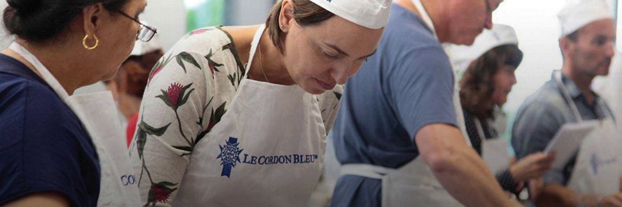 Cooking class at Le Cordon Bleu