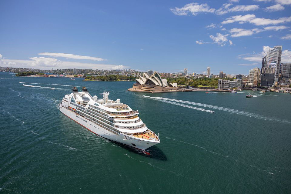 Seabourn ship. 