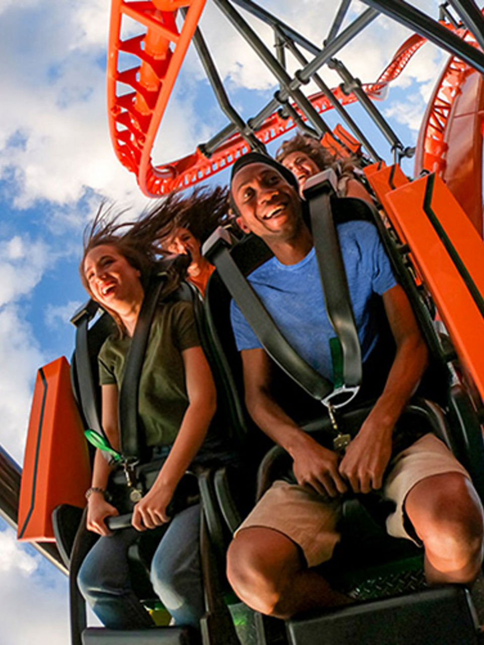 Seaworld, Tigris new roller-coaster. Busch Gardens.