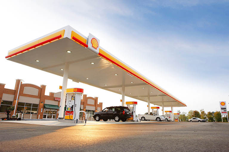 Shell gas station 