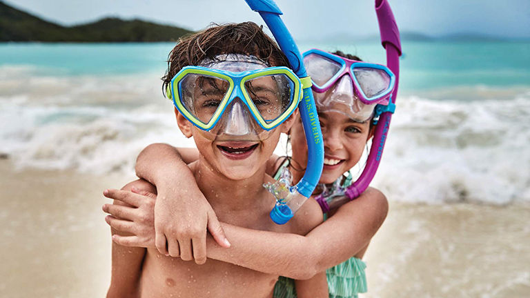 Snorkeling Kids