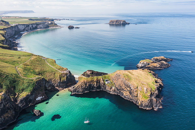 The enchanting Emerald Isle.