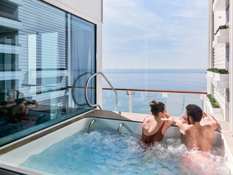 See the World with Celebrity Cruises suite spa